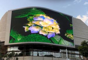 Quality Full Color Fixed Outdoor Advertising LED Display Electronic Board P10 200-800W for sale
