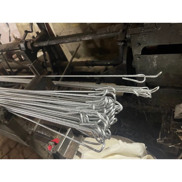 3.36mm Wire diameter Galvanized Double Loop Quick Link Ties Wire for Wooden material securing