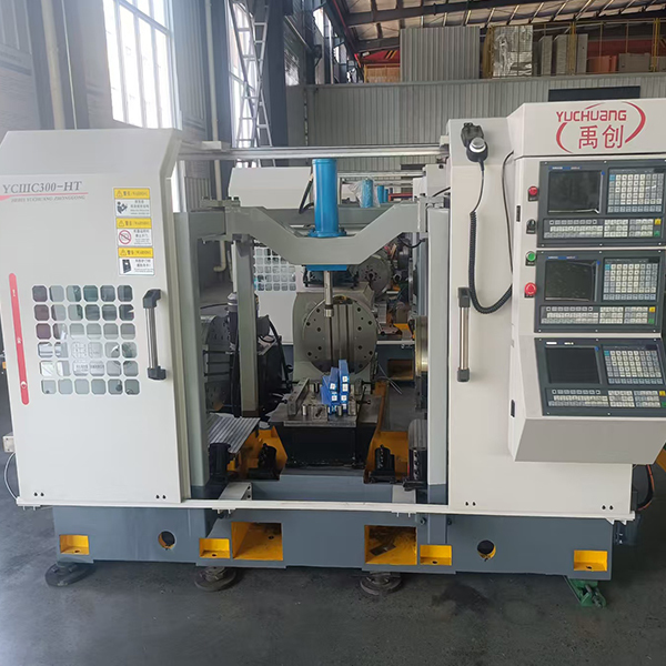 CNC Three-Headed Lathe For Valves Processing