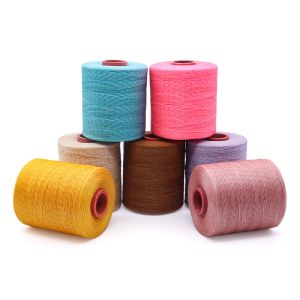 Quality Polyester Wax Thread 0.8mm 1.0mm Filament Yarn Type in 2023 with Supportive OEM/ODM for sale