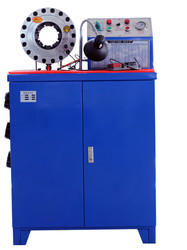 Compact Structure Rubber Hose Crimping Machine High Speed 20 - 40pcs/Min