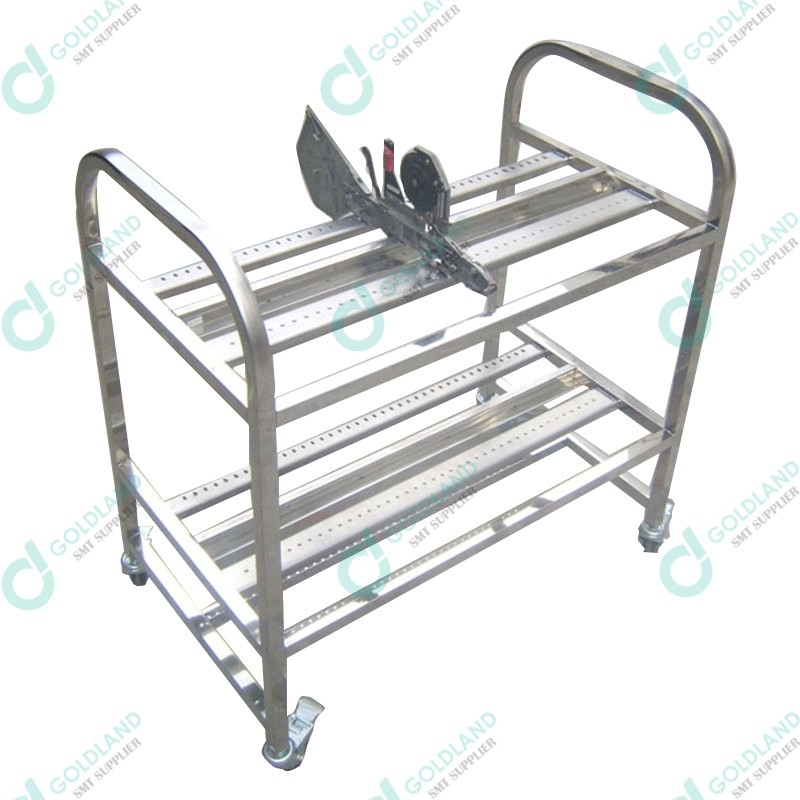 Two Layer 400 Pieces Used Sanyo SMT Feeder Carts