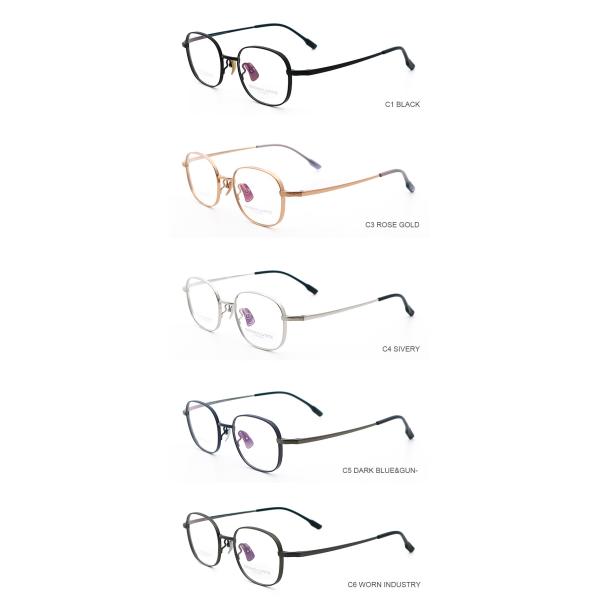 Fad Designer Titanium Eyewear Adaptable To All Scenarios 88208