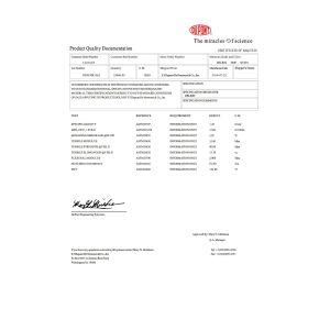 Shandong KangRun machinery manufacturing co., LTD. Certifications