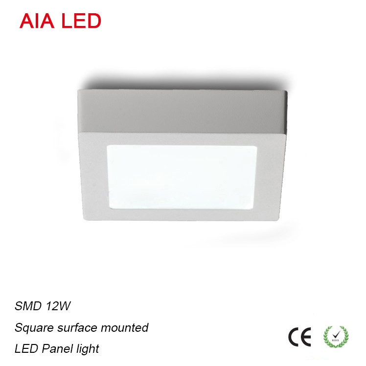 RA80 PF0.96 Surface mounted white 12W LED panel light/led downlight