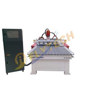 Quality 1325 Multihead CNC Woodworking Machine with Hiwin linear guideway for sale