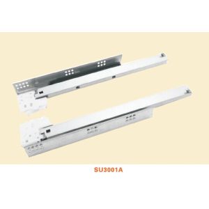 Quality SU3001 Three-fold Full Extension Undermount Drawer Slide Series (With Locking clip and Damper) for sale
