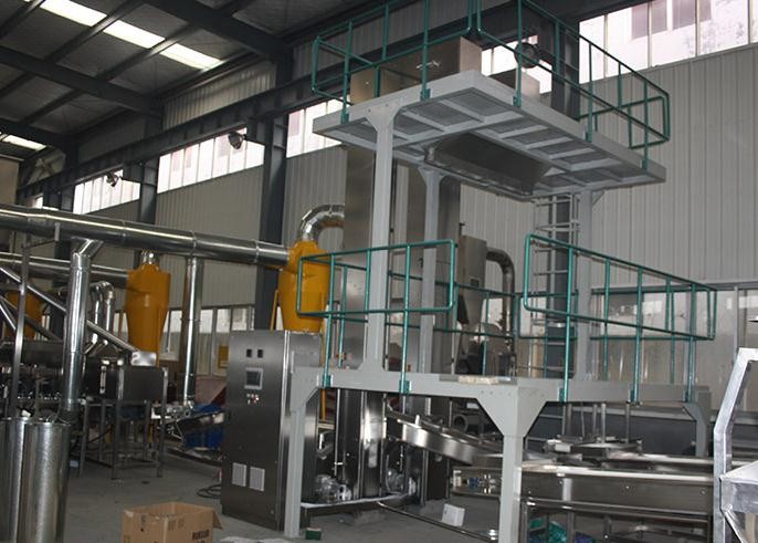 Quality Efficient Almond Skin Peanut Blanching Machine , Blanched Peanuts Processing Line for sale