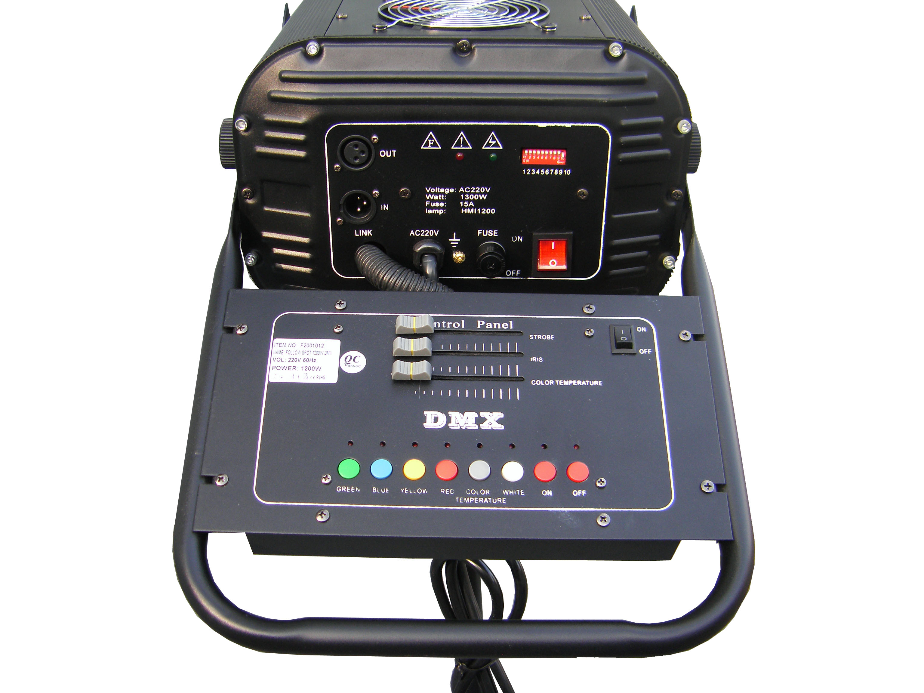 1200W HMI Follow Spot  Lights Stage Lighting for Wedding Follow Light