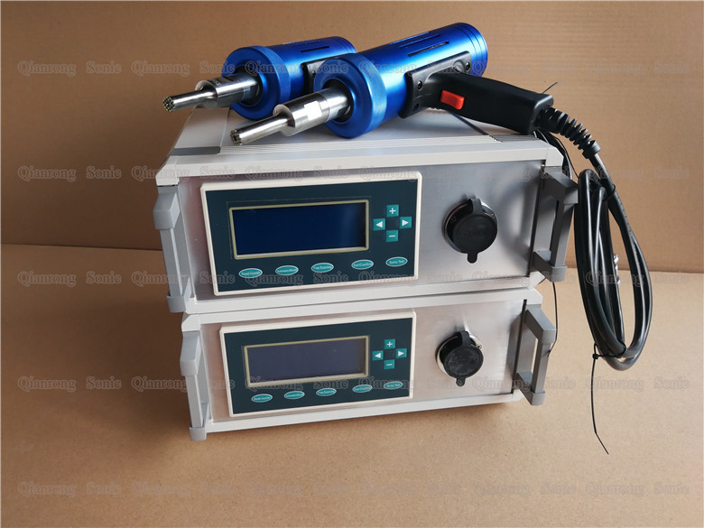 800W Handheld Ultrasonic Plastic Welding Machine Surface Treatment Titanium Horn