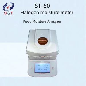 Automatic Halogen Moisture Meter Food Feed Grain Testing Instruments