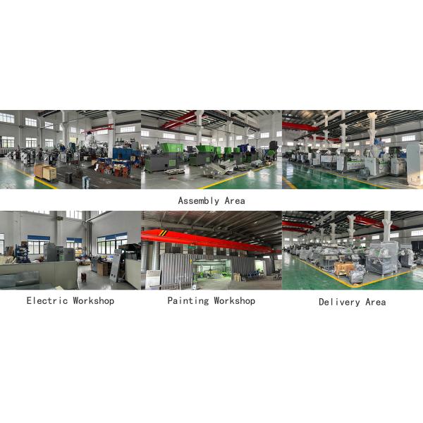 Double Stage PE/HDPE/LLDPE Recycling Pelletizing Machine PP/LDPE Granules Making Machine for Polystyrene EPS EVA Processing