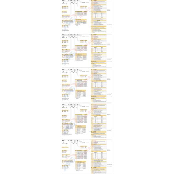 PV140 Variable Piston Pump Rexroth High Pressure Axial Piston Pump V Type