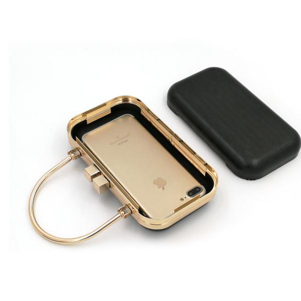 Easy Open Clasp Box Clutch Frame With Handle Purse Clutch Frame