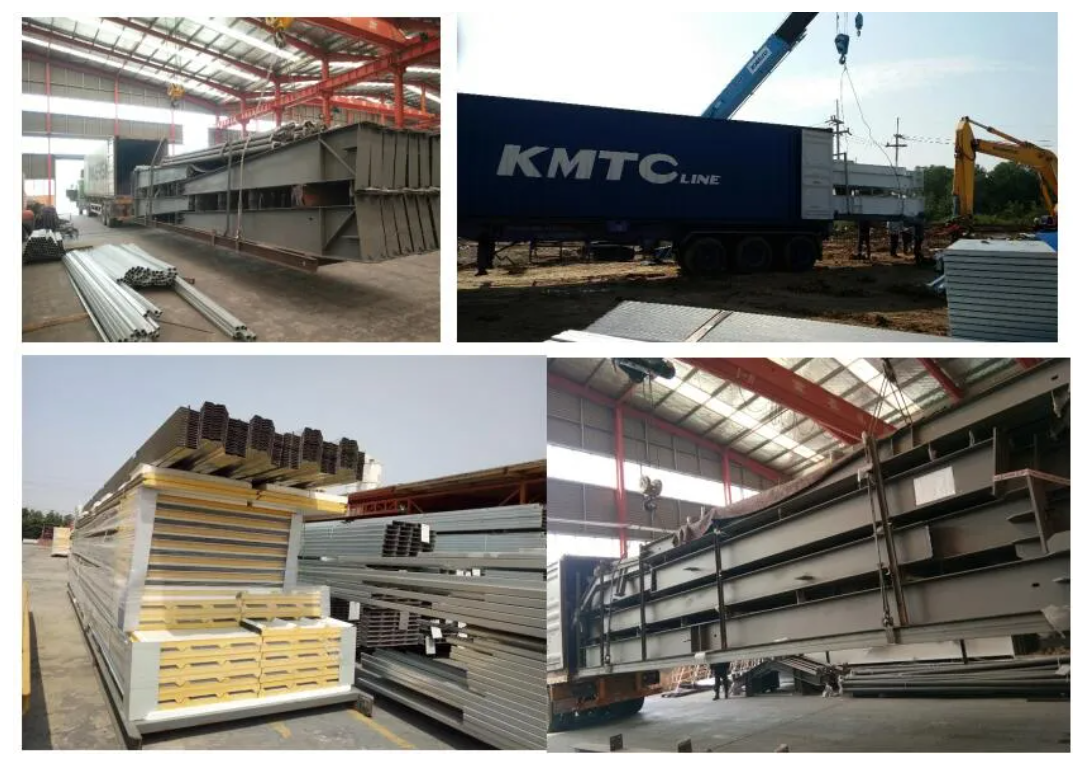 Easy-to-Assemble and Affordable Prefabricated Modular Building for Steel Frame Workshop Show Room Exibition Hall