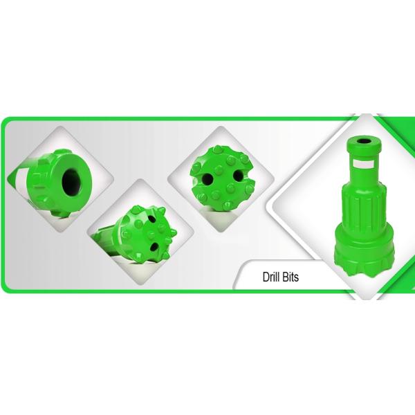 Drilling Tool Down The Hole DTH Drill Bits High Air Pressure 140mm Ql50