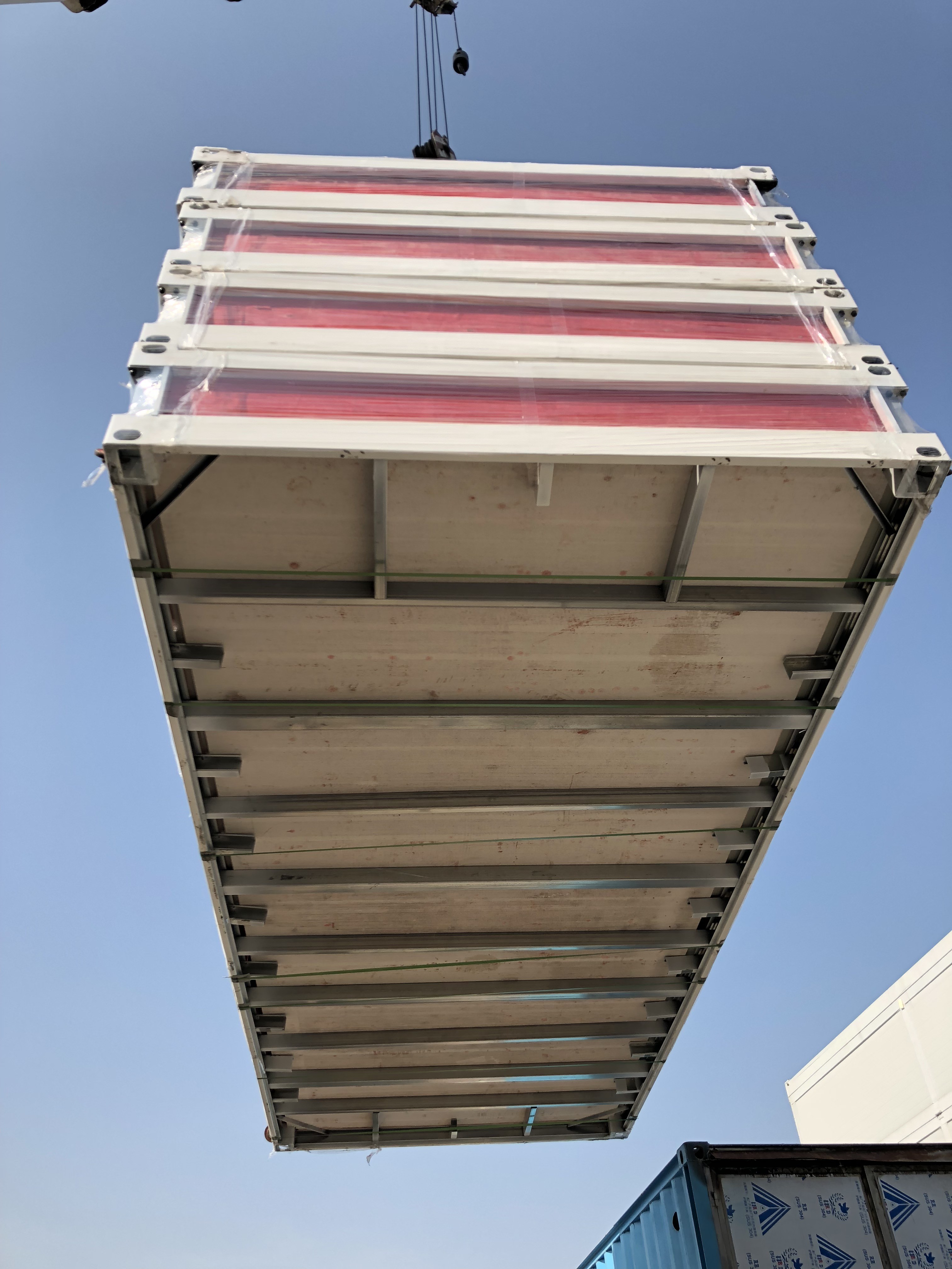 Custom Steel Structure Modular Construction Site Container Q235 Q355