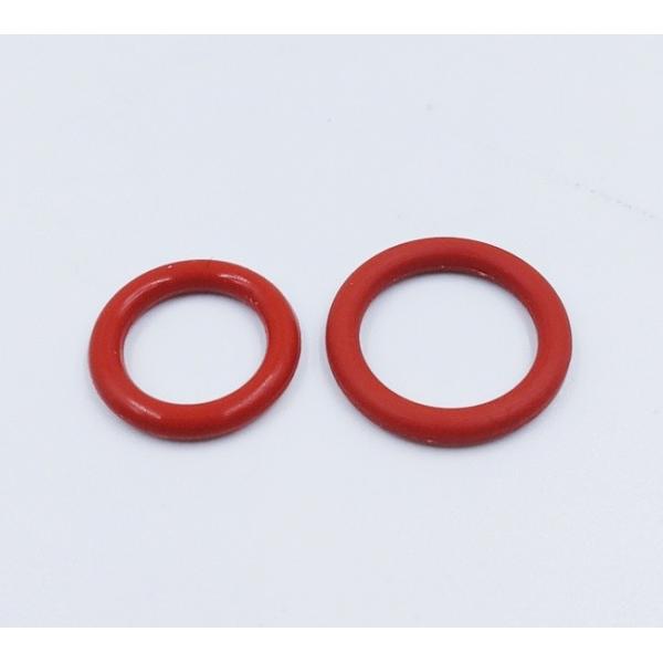 Red VMQ Silicon Water Purifier O Ring Seals Food Grade Hardness 40-70 Shore A