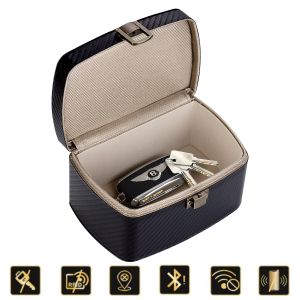 Black Signal Blocking Key Box Anti Tracking 100% Shielding Signal