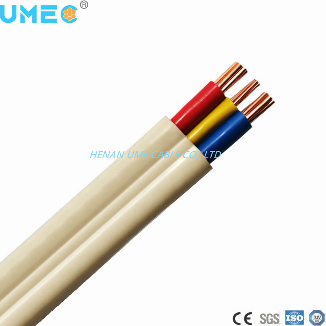 Thermo Plastic-Sheathed Flat Cable Power Cable Copper Conductor PVC Insulated TPS Flat Wire