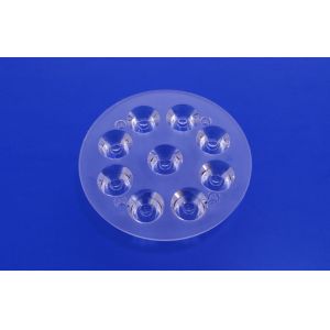 China 9W Reflector Bridgelux PMMA LED Lens Array For High Way Led light on sale