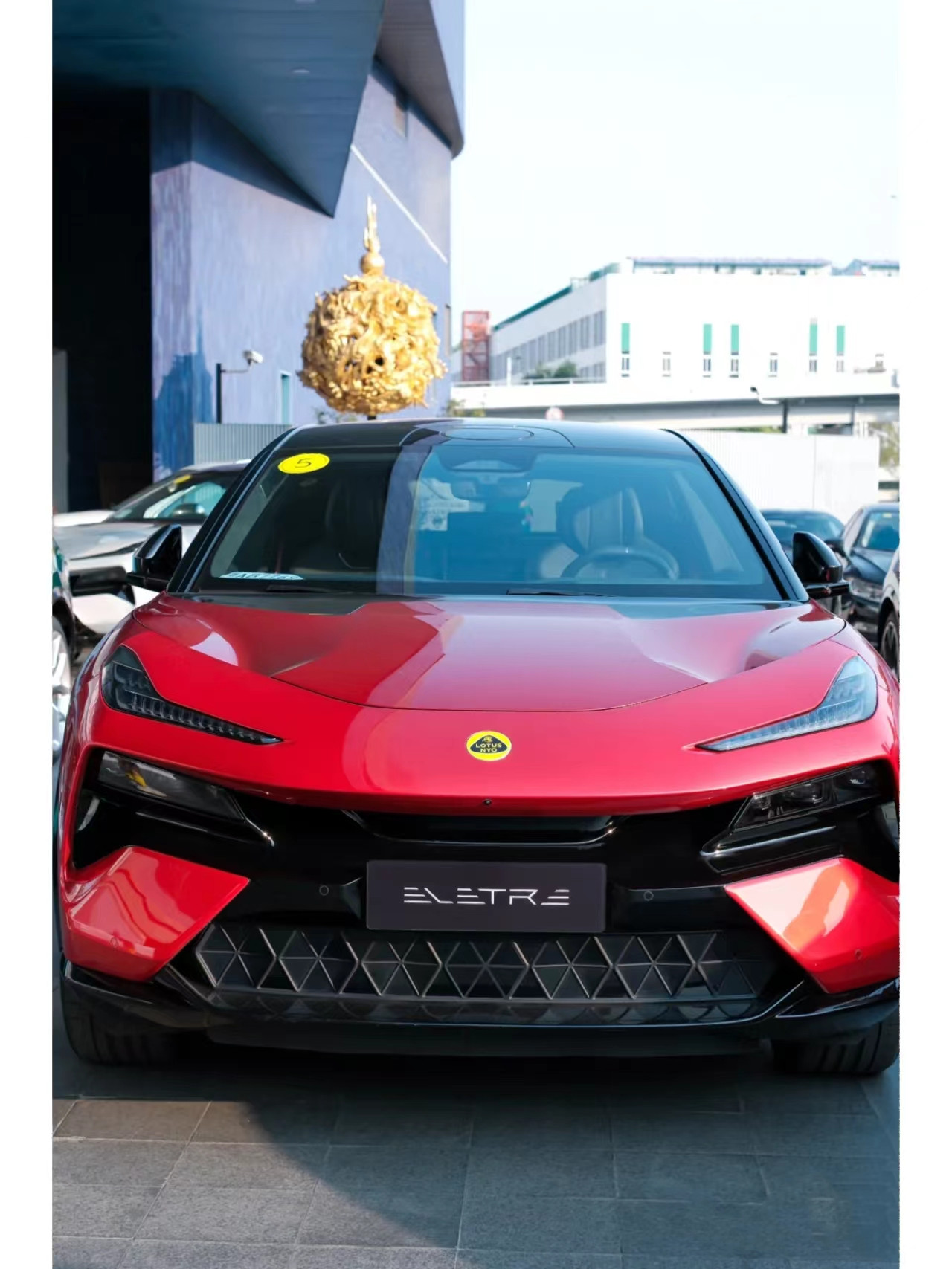 Lotus Eletre R 15.1" LCD Meter Adult Electric Vehicle with 15 Speakers 11 Exterior Cameras and AR-HUD Charging Pile