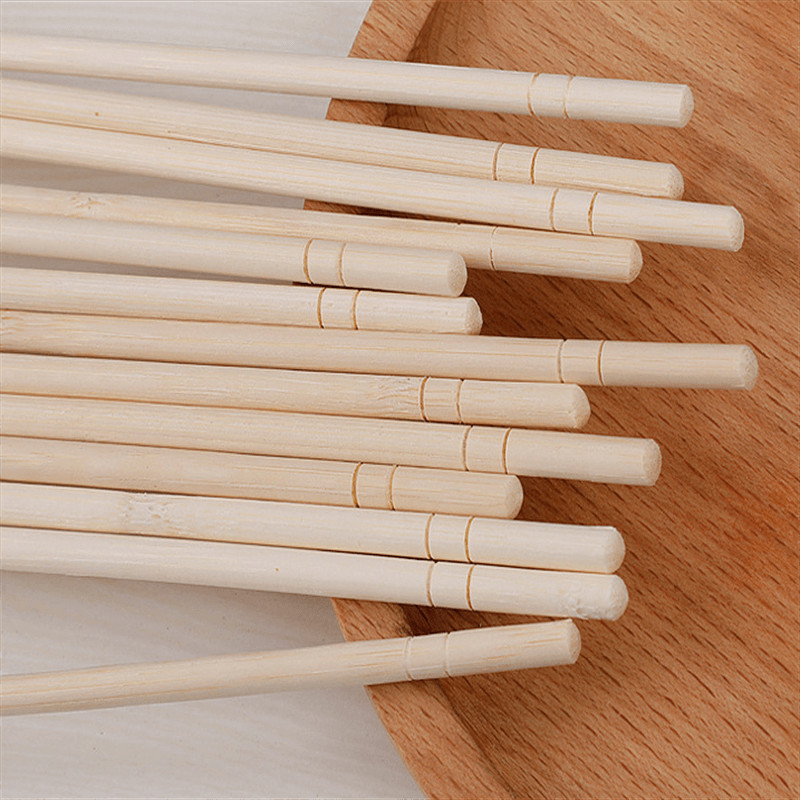 Customized Round Bamboo Chopsticks Household Restaurant Eco Friendly Chopsticks