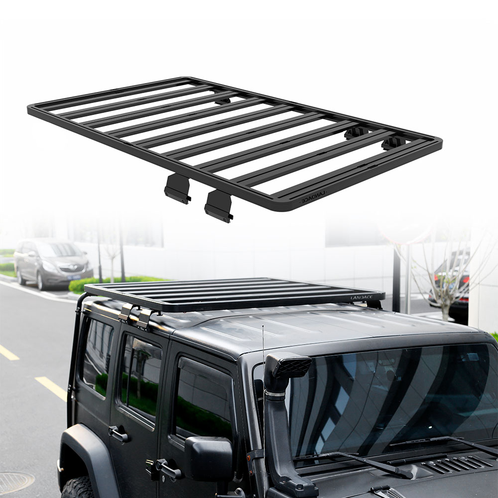 Convenient and High- Rooftop Cargo Luggage Carrier for Jl 2023 Jeep Wrangler Jk 2 Door