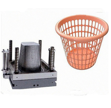 Trash Can Household Mould , Professional Single Multi Cavity Injection Molding