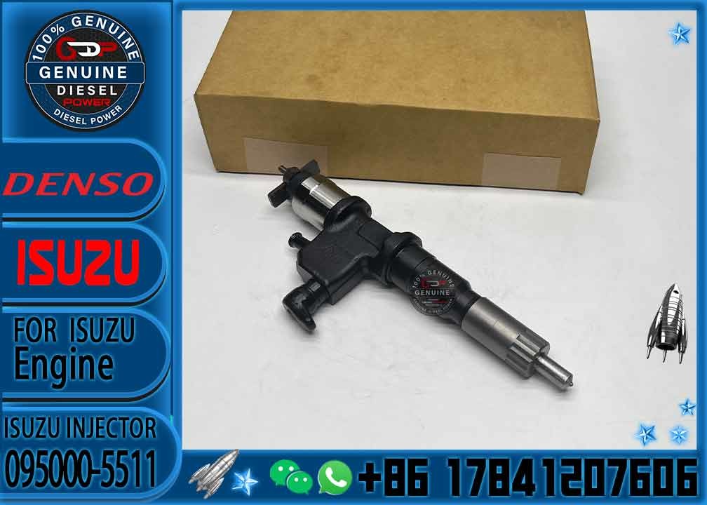 Common rail injector 095000-5510 095000-5511 9709500-551 9709500-898 095000-8980 095000-8981 095000-8982 8-98167556-2