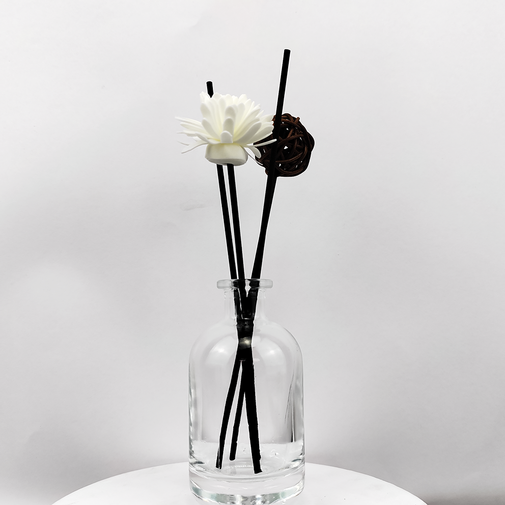 Clear Glass Empty Reed Diffuser Bottle 200ML 300ML Aromatherapy Scented Elegant Classic