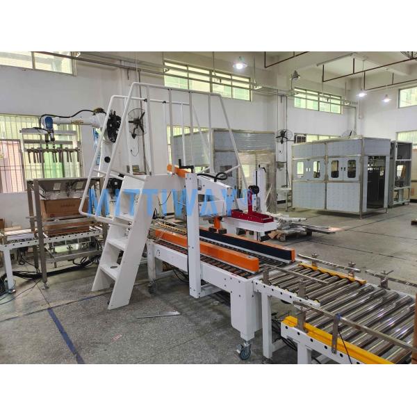 PLC Control Carton Closing Machine Automated Case Sealer Machine