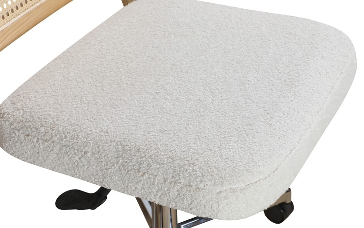 4 Star Base Ergonomic Rattan Office Chairs