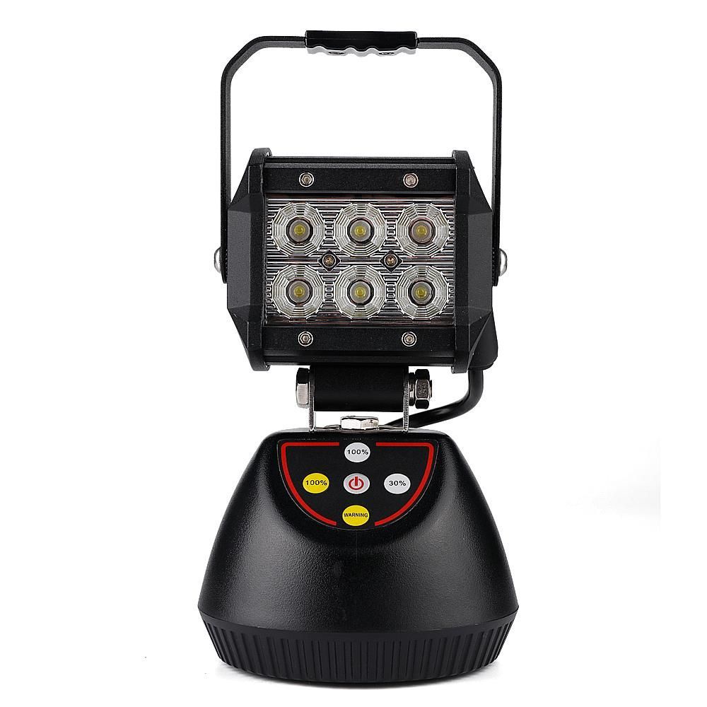 Flashlight Portable Rechargeable Camping Light Emergency Outdoor LED Searchlight