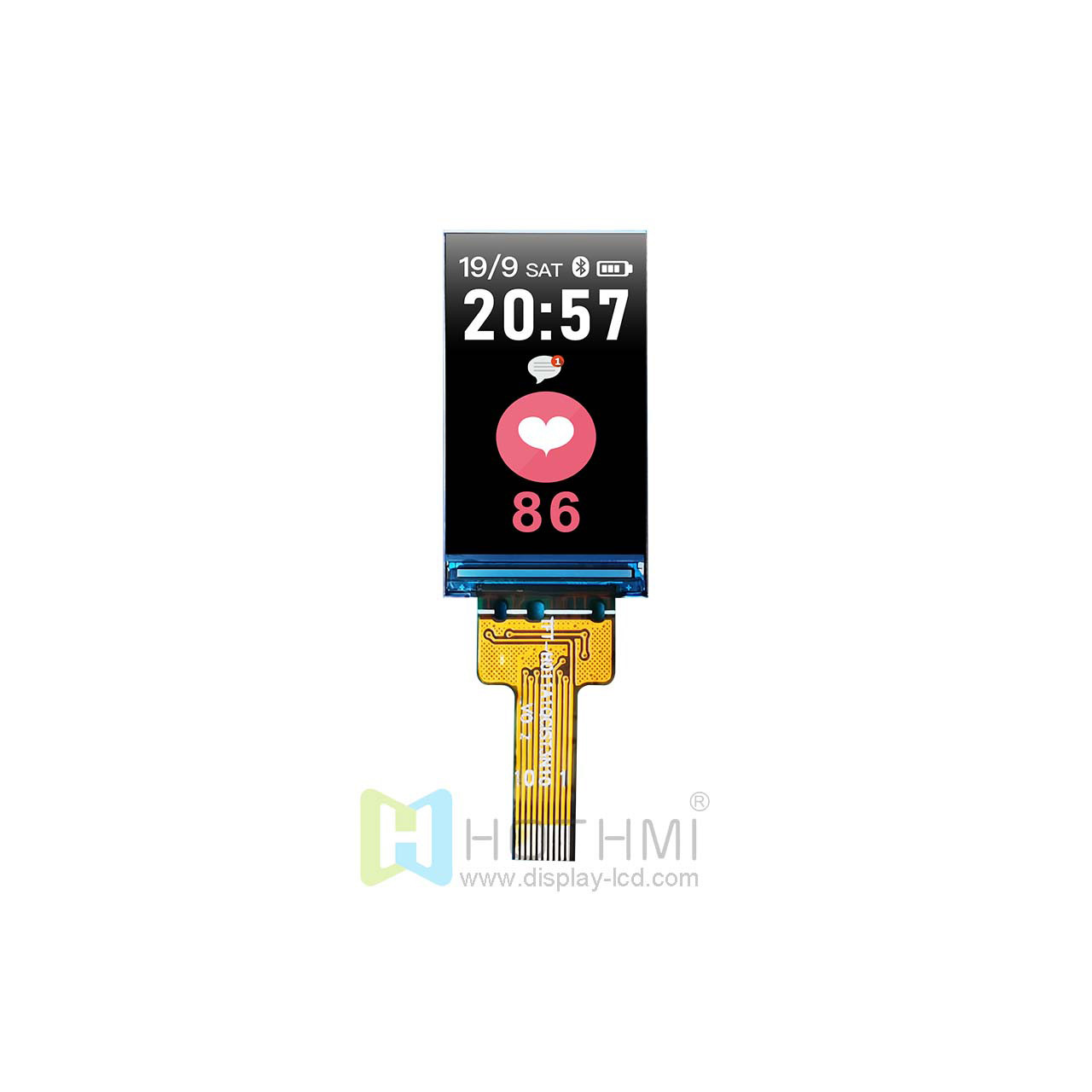 Quality 1.1 inch TFT LCD | 135x240 SPI interface | ST7789H2 Controller for sale