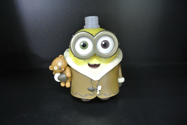 Lovely Minions Figure Cartoon Plastic Bottle For Promotion Gift 16*8*8cm