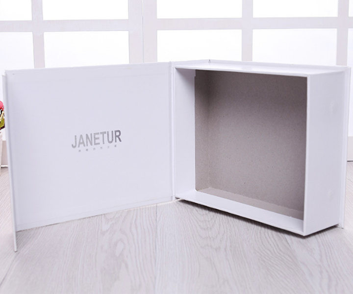 Clamshell Magnetic Buckle Printed Paper Box Custom Cosmetic Gift Packing Box
