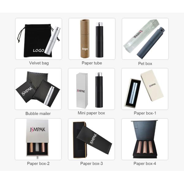 5ml Empty Luxury Fine Mist Cologne Travel Leather Bottom Refillable Perfume Bottle Atomizer