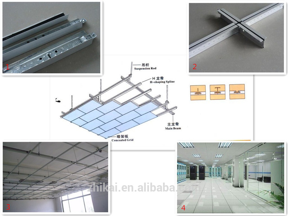 Aluminum Suspended Ceiling Grid for Ceiling Tile