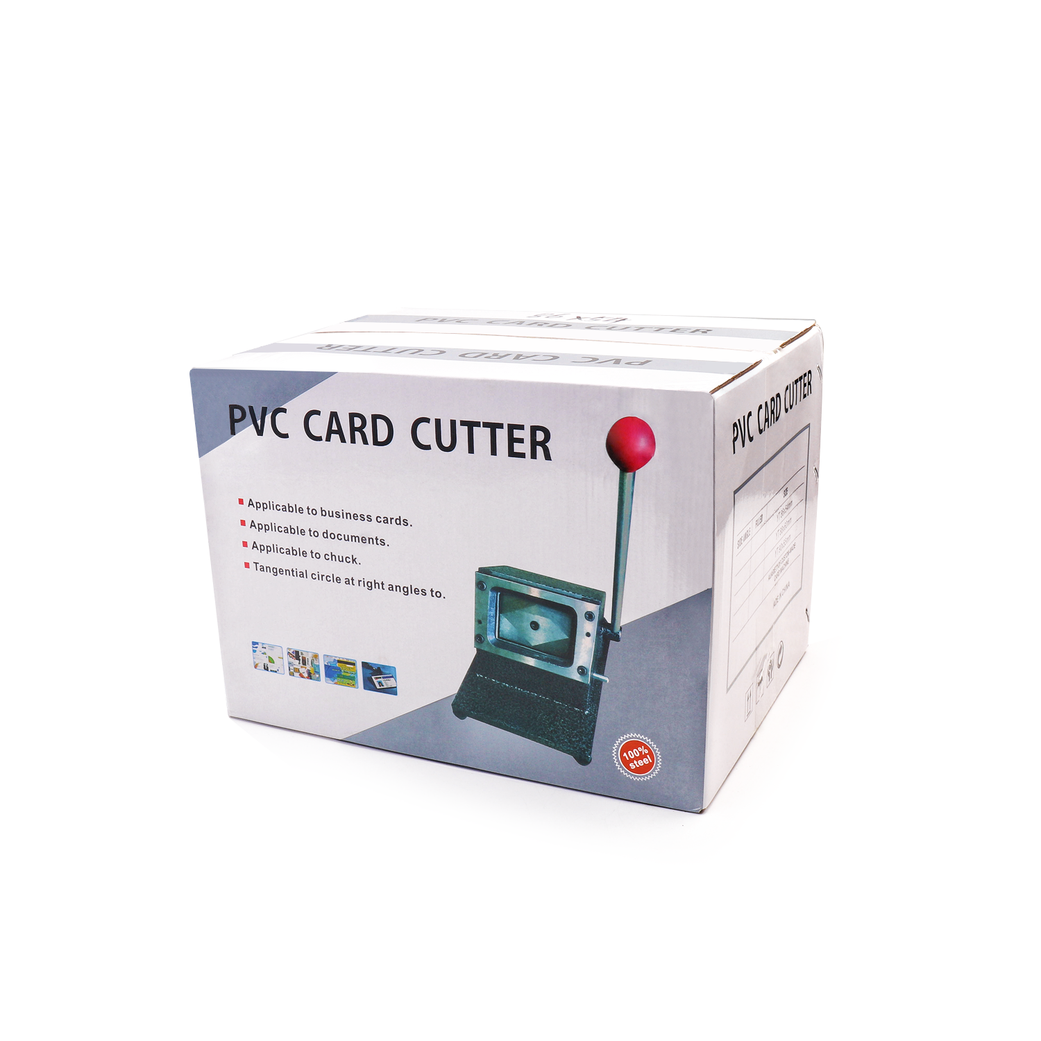 PVC Card Cutting Machine with 23 KG Weight and Cutting Size of 90*55