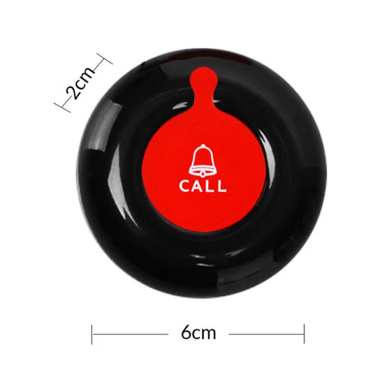 ABS Plastic Wireless Waiter Guest Pager Service System with 300-500m Range Application