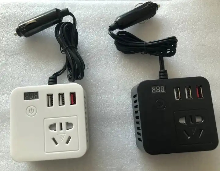 Car 150W Magnetic Charger For Smartphone Power Inverter 12V 24V Car Phone Inverter Charger Power Inverter Electric Cars