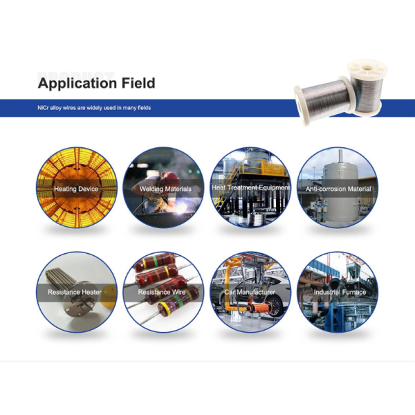 Nichrome Wire Cr20Ni80 Application Field