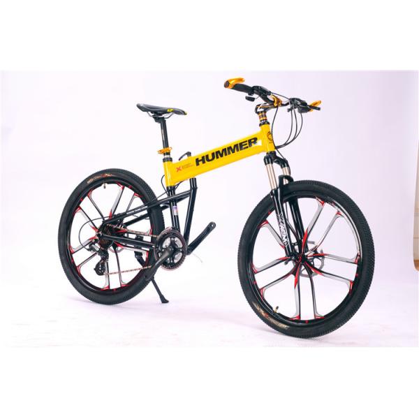 High grade OEM customized logo Shimano M610 aluminium alloy folding mountain bicycle for travel