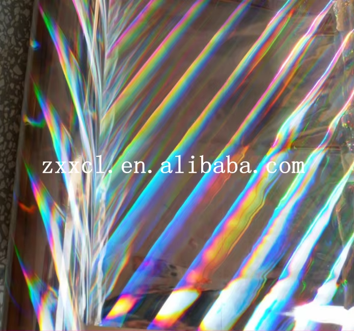Factory Direct Sale BOPP Holographic Metallized Film Wet Lamination Film for Product Packaging