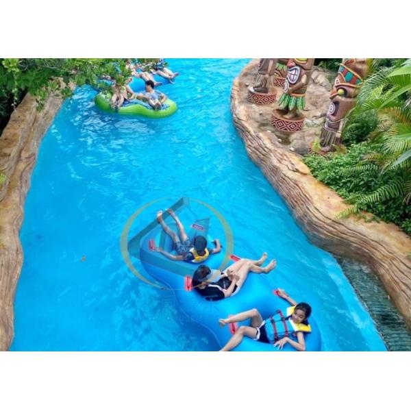 Family Water Push Lazy River Water Park Leisure River For Entertainment