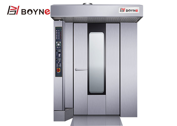 Thirty Two Trays Hot Air Rotary Oven Stainless Steel Big Capacity Commercial Oven
