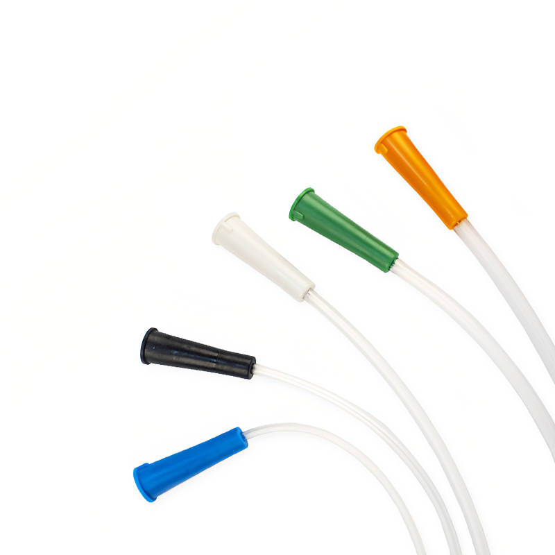 Medical-Grade PVC Suction Catheter Sterile Disposable PVC Suction Catheter Soft Tip for Trauma Reduction