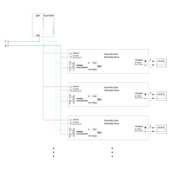 IP67 Waterproof Dimmable LED Power Supply With Over Temperature Protection