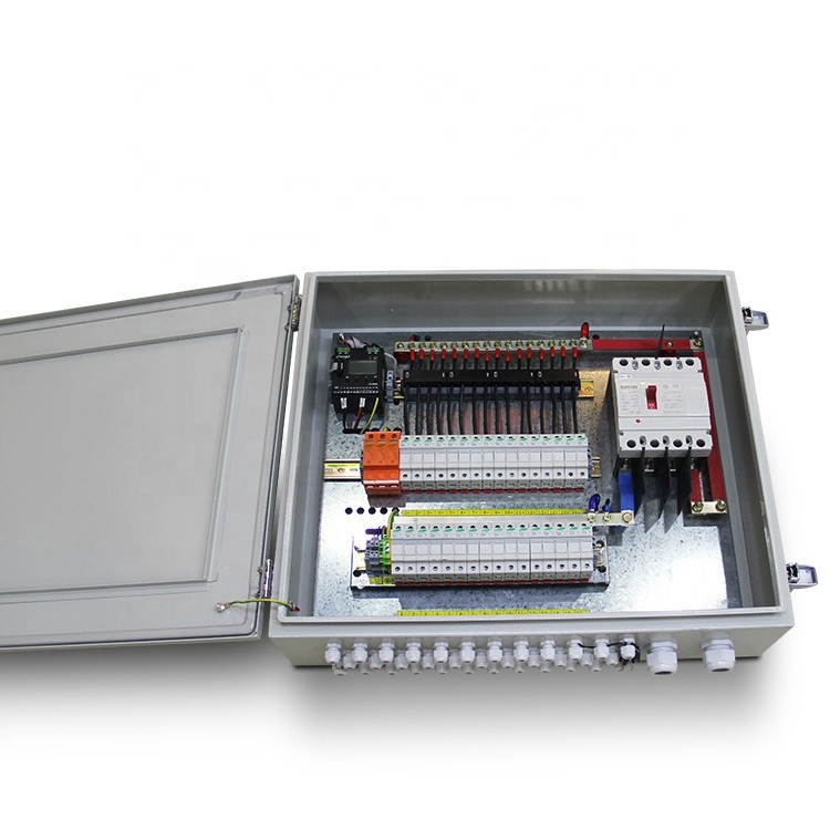 Quality SHLX-PV 8Strings DC Iron Solar Combiner Box for sale